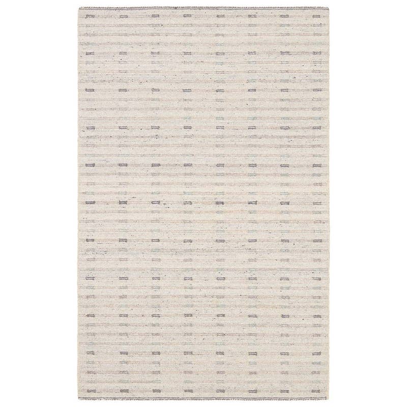 Jaipur Living Finnigan Aiker FGN01 Ivory/Taupe Area Rug by Label J 5 X 8