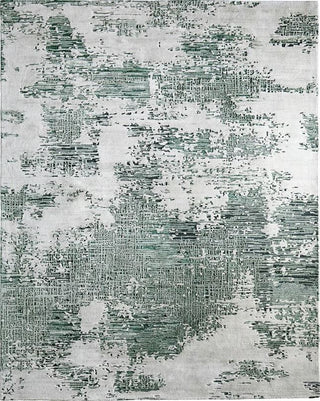 Feizy Zarah 8917F Green/White Area Rug 5 X 8