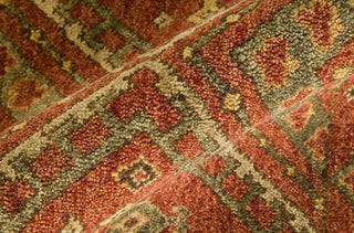 Feizy Namche 6155F Rust Area Rug Closeup Image