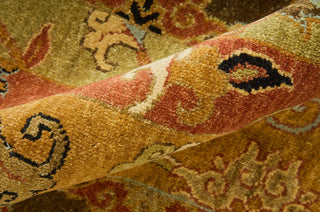 Feizy Namche 6158F Brown/Gold Area Rug Feature