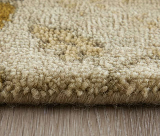 Feizy Vivendi 6402F Beige Gray Area Rug Thickness