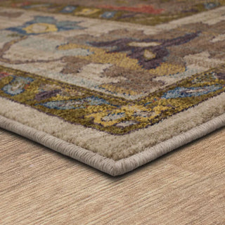 Karastan Pandora Fury Taupe Area Rug