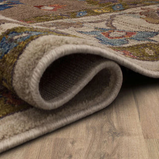 Karastan Pandora Fury Taupe Area Rug