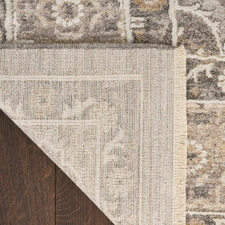 Nourison Harbor HRB02 Grey Area Rug Backing