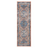 Karastan Zula Haykota Terracotta/Rust Blue Area Rug