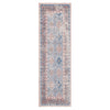 Karastan Zula Hazega Blue/Rose Area Rug