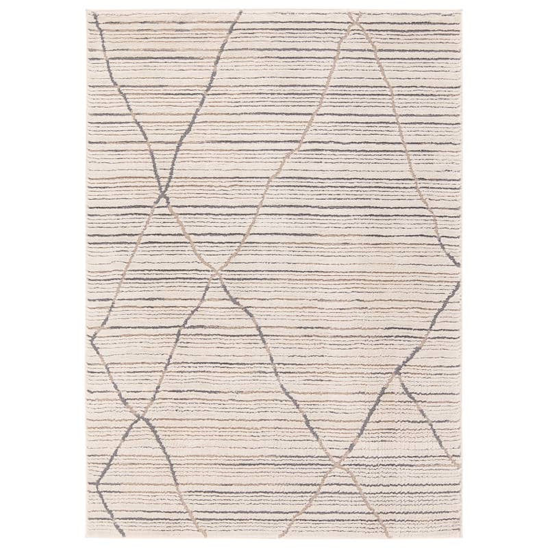 Jaipur Living Jaida Sachi JID18 Ivory/Gray Area Rug by Label J 5 X 8