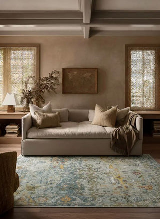 Jaipur Living Citrine Cristobol CIT05 Multicolor Area Rug Room Scene 2