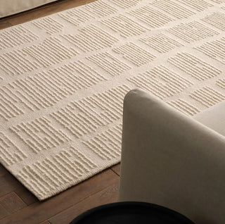 Jaipur Living Finnigan Radha FGN09 White Area Rug by Label J Featured