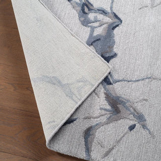Jaipur Living Fragment Shattered FRG02 Light Gray Blue Area Rug Backing
