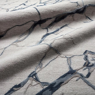 Jaipur Living Fragment Shattered FRG02 Light Gray Blue Area Rug Closeup