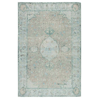 Jaipur Living Kai Alessia KAI02 Aqua/Beige Area Rug 5x8