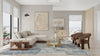 Feizy Kendall 8A60F Blue/Gray Area Rug Room Scene Feature