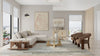 Feizy Kendall 8A62F Ivory/Blue/Gray Area Rug Room Scene Feature