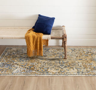 Karastan Tempest Perception Biscotti Area Rug Lifestyle Feature