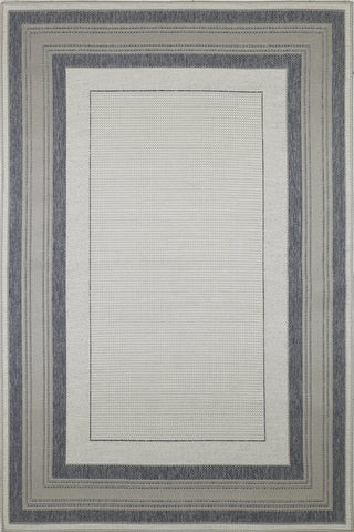 Bashian Lanai L126-LAN107 Grey Blue Area Rug