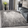 Safavieh Lurex 100 LUR185Z Black/Light Grey Area Rug Room Scene Feature