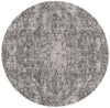 Safavieh Lurex 100 LUR185Z Black/Light Grey Area Rug Round