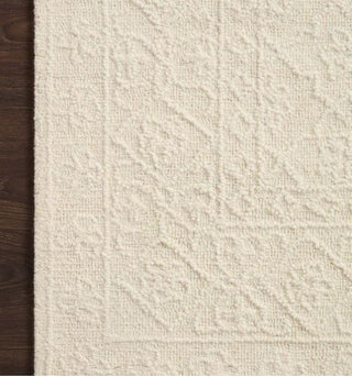 Loloi Cecelia CEC-01 Ivory Area Rug Detail Weave Closeup