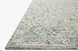 Loloi Cecelia CEC-01 Ocean Ivory Area Rug corner