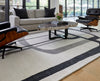 Feizy Maguire 8905F Ivory/Black Area Rug Lifestyle Image Feature