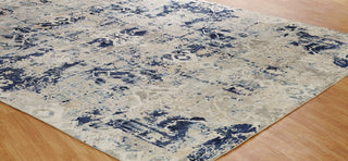 Ancient Boundaries Moor MOO-09 Travertine/Indigo Area Rug 