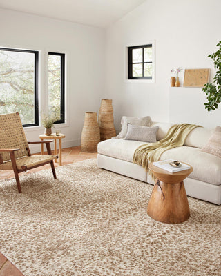 Loloi Neda NED-02 Ivory / Sand Area Rug Room Scene 2