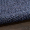 Nourison Natural Jute NJT01 Navy Area Rug Edge