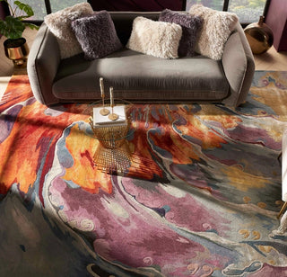 Nourison Prismatic PRS08 Multicolor Area Rug Room Scene 2