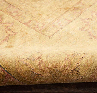 Nourison Luxurious LRS02 Gold Area Rug CloseUp
