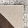 Nourison Pacific Shag PCS02 Grey Area Rug Backing