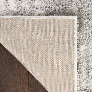 Nourison Pacific Shag PCS02 Grey Area Rug Backing