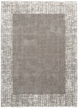 Nourison Pacific Shag PCS02 Grey Area Rug 5 X 8
