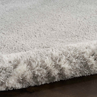 Nourison Pacific Shag PCS02 Grey Area Rug Edge