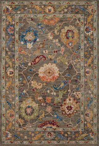 Loloi Padma PMA-01 Charcoal/Multi Area Rug 5 X 8 Main Image