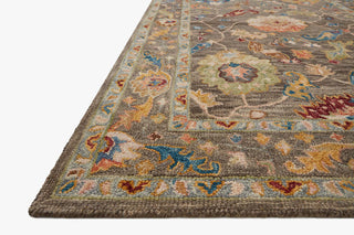Loloi Padma PMA-01 Charcoal/Multi Area Rug Close Up