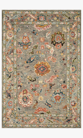 Loloi Padma PMA-01 Grey/Multi Area Rug 5 X 8