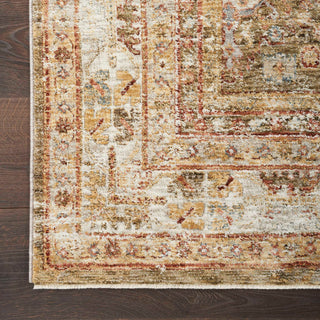 Nourison Petra PTR01 Green Area Rug