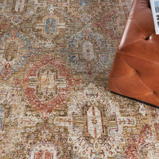 Nourison Petra PTR01 Green Area Rug Texture 