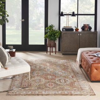 Nourison Petra PTR01 Green Area Rug Room Scene 2