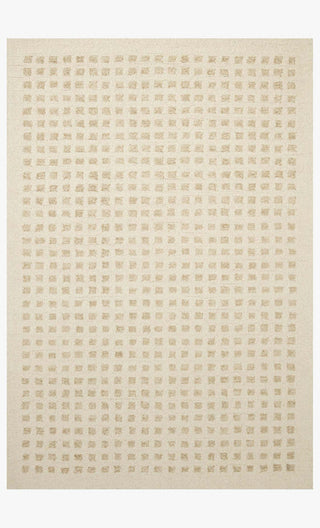 Chris Loves Julia x Loloi Polly POL-01 Ivory / Natural Area Rug 5 X 8