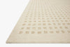 Chris Loves Julia x Loloi Polly POL-01 Ivory / Natural Area Rug Close Up