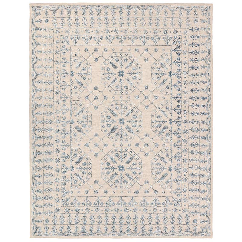 Jaipur Living Province Linde PRO07 Ivory/Blue Area Rug 5 X 8