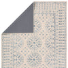 Jaipur Living Province Linde PRO07 Ivory/Blue Area Rug Backing