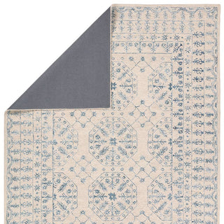 Jaipur Living Province Linde PRO07 Ivory/Blue Area Rug Backing