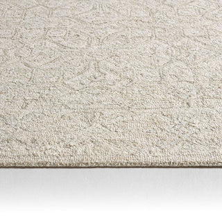 Jaipur Living Province Arlette PRO10 Tan/White Area Rug Edge