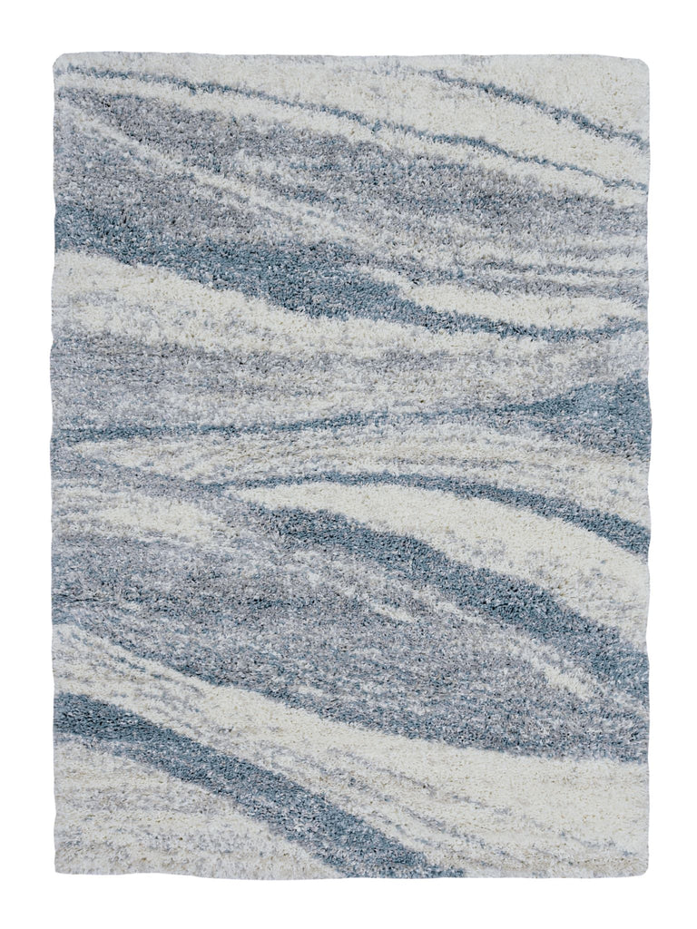 KAS Phoenix 6965 Ivory/Slate Blue Soho Area Rug