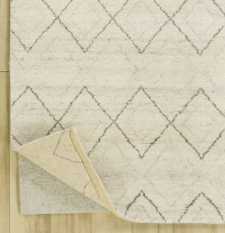 Rizzy Posh PSH002 White  Brown Area Rug Back