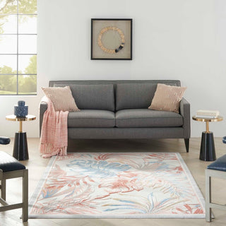 Nourison Seaside SDS01 Ivory/Grey Area Rug by Home Room Scene 2