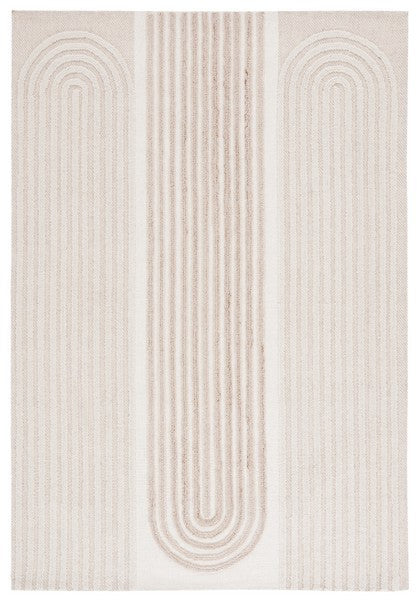 Safavieh Southampton SHA308B Ivory / Beige Area Rug 5 X 8